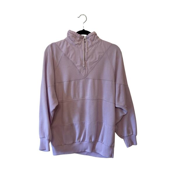 Vintage Other - Vintage 1980s XL Lavon purple pullover sweater cabincore ribbed casual pastel